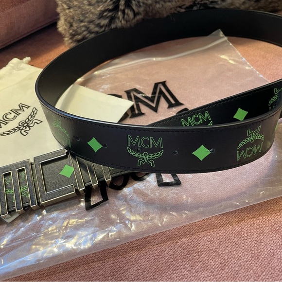 MCM Visetos Unisex Belt- Like new - Picture 5 of 8